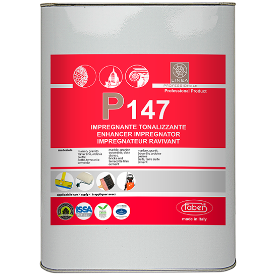 P147 - Vlekbestendige en kleurverdiepende behandeling met mat effect voor natuursteen, op solventbasis