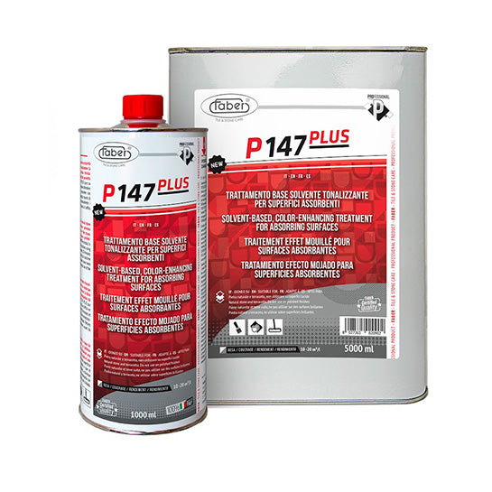 P147 plus  - Vlekbestendige en kleurverdiepende behandeling met mat effect voor natuursteen, op solventbasis