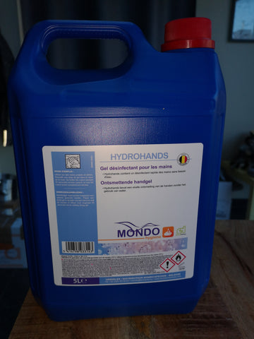 HydroHands - ontsmettingsmiddel voor handen - jerrycan navulling - 5 liter