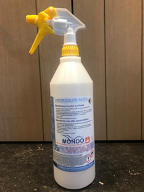 Hydrosurface - Ontsmettingsmiddel voor oppervlakken - spray met trigger - 1 Liter